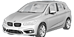 BMW F45 P284A Fault Code